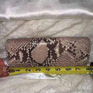 FURLA Snakeskin Pattern Women's Clutch
